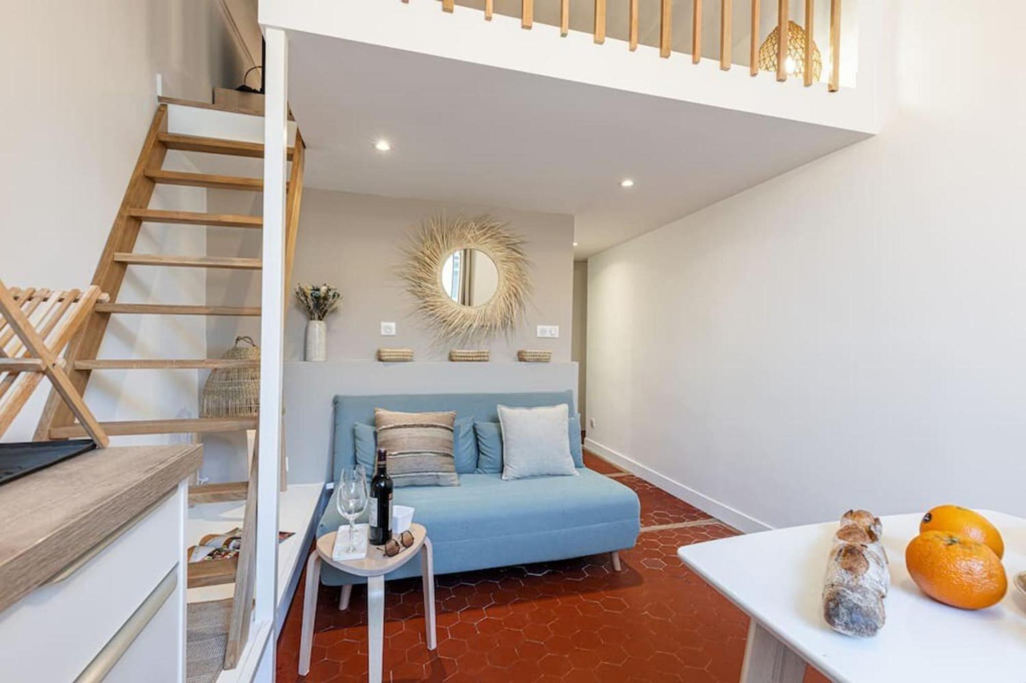 Ferienwohnung Prefecture 15 - Old Town Duplex 2 Doubles Beds Nizza Exterior foto