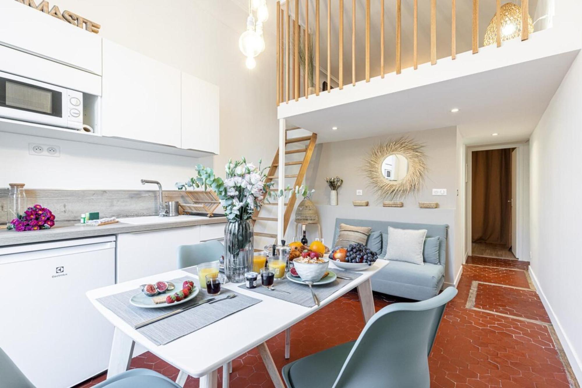 Ferienwohnung Prefecture 15 - Old Town Duplex 2 Doubles Beds Nizza Exterior foto